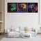 Diamond Painting Kit for Adults – 6 Pack Dragon Design, 5D DIY Full Drill Diamond Art Kits, Gem Art Craft Set for Home Decor – 12x12 Inch